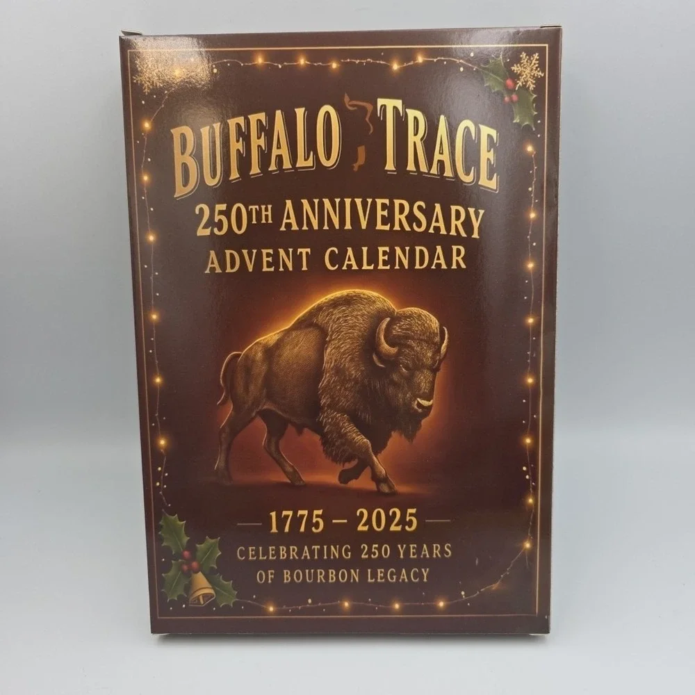 2025 Buffalo Trace Advent Calendar 24 Days Blind Box Christmas Tree‎ Decoration